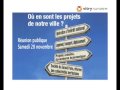 Projet de ville, projet de vie : rendez-vous le 28 novembre