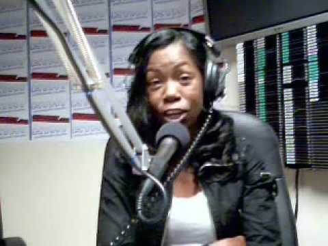 Comedian Melanie Comarcho LIve in the Studio