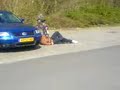 Hamied auto ongeluk Hamied auto ongeluk