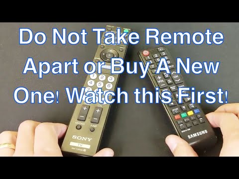 How to Fix Any TV Remote Not Working Power Button or other Buttons, Not Responsive, Ghosting
