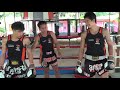 Tiger Muay Thai Techniques: Jab followed by upwards elbow and leg kick