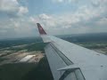 NWA AirLink CRJ 200 landing in Houston NWA AirLink CRJ 200 landing in Houston