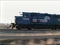 Conrail chase on the Mohawk Conrail chase on the Mohawk