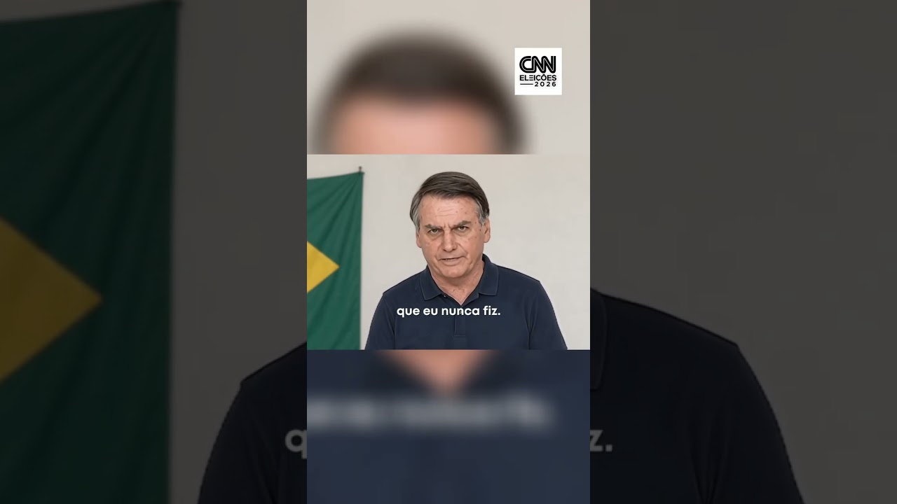 Vídeo gerado por IA de Jair Bolsonaro é exibido na convenção de Flávio