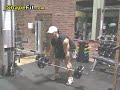 Back Exercises - Bent Over Reverse Grip Barbell Rows