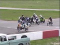 mauvais depart en moto