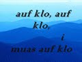 The Klo-Song