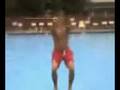 Julio doin a backfilp