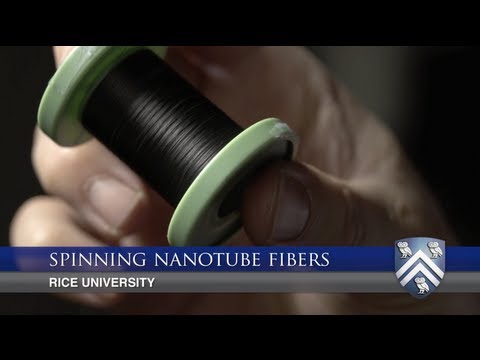 fibers - Scientists have created the first pure carbon nanotube fibers that combine many of the best features of highly conductive metal wires, strong carbon fibers a...
