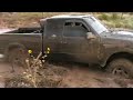 stuck in huge hole