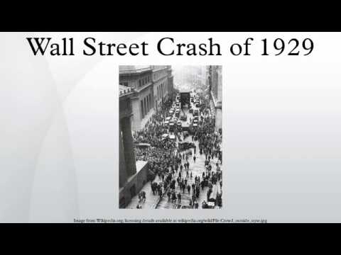 wall street crash 1929 wall street crash 1929