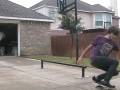 backyard skateboarding!