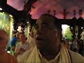 HH Rtadhvaja Swami Maharaja Leads Sunday Feast Kirtan ISKCON