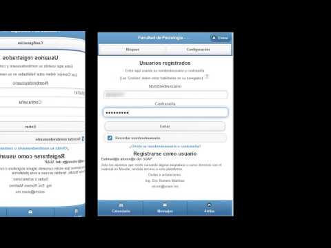 Uso de dispositivos móviles en la plataforma MOODLE - SUAP