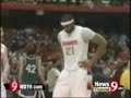 Raw video: cleveland state upsets syracuse with three-quarter-court last second shot 12/15/08
