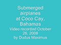 Submerged airplanes