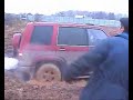 Only my Isuzu Trooper in mud, snow, water