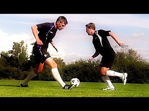 how to control football while running