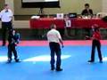 Little girls pointfighting