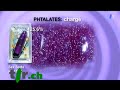 certains joujoux pour adultes contiennent des phtalates, des substances chimiques consid�r�es comme toxiques pour la reproduction humaine. les phtalates sont des d�riv�s de produits p�troliers utilis�s pour assouplir et adoucir le plastique, surtout le pvc. dans les ann�es 80 d�j�, certains phtalates ont commenc� � �veiller des soup�ons quant � leur toxicit�, dont le dehp, le plus utilis� dans le monde. plus de vid�os: http://www.tsrvideo.ch