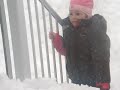 tunisiens et la neige
