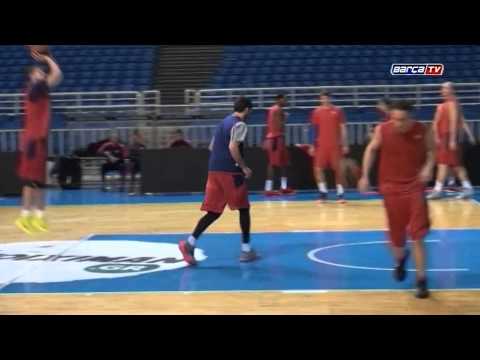 BASKETBALL - Training session in Athens