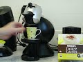 nescafe dolce gusto coffee demonstation (making a cappuccino)
