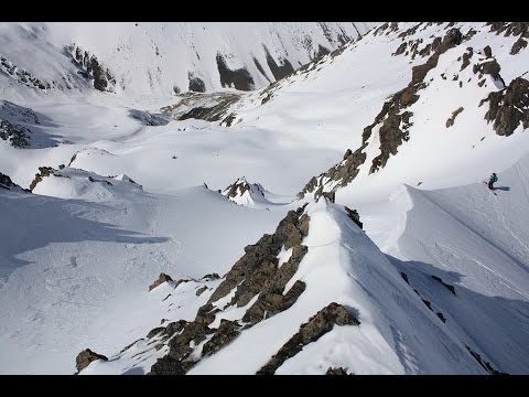 Фрирайд на лыжах по склонам Mount Olympus