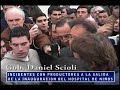 Gob. Daniel Scioli, Incidentes con productores agropecuarios