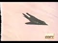 The Nellis AFB ufo footage original release 1995