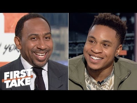 Video: Rotimi talks Power season 6, NFL predictions and the greatest Giants player of all time | First Take