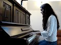 rihanna   umbrella on piano by gabriela peceguini mathias