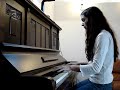 rihanna   umbrella on piano by gabriela peceguini mathias