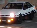 Factoy Stock AE86 Toyota Corolla SR5 Drift