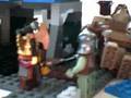 Lego Mario enters into zelda TP's dwarf mine