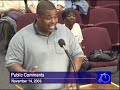 Alleged Victim of Racial Profiling Speaks at City Council