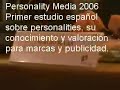 Estudio Personality Media 2006: Personalities y publicidad