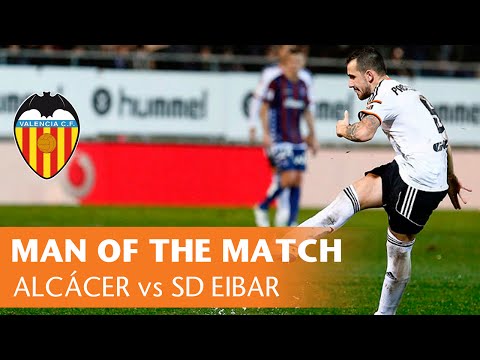 Man of the Match: Paco Alcácer for Valencia CF vs SD Eibar (0-1, 20/12/14)