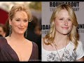 just look closely how alike they are: 1. isabelle huppert & lolita chammah 2. demi moore & rumer willis 3. kristin scott thomas & hannah olivennes 4. nathalie baye & laura smet 5. susan sarandon & eva amurri 6. meryl streep & mamie gummer 7. glenn close & annie starke music: 