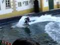 Accident in waterbike
