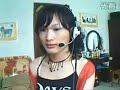chinese newhalf promote herself via webcam
