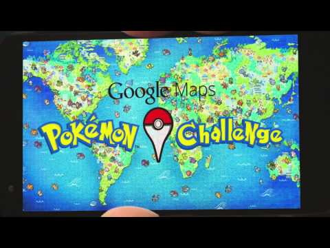 how to pokemon on google maps