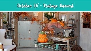 October 2016: Vintage Harvest