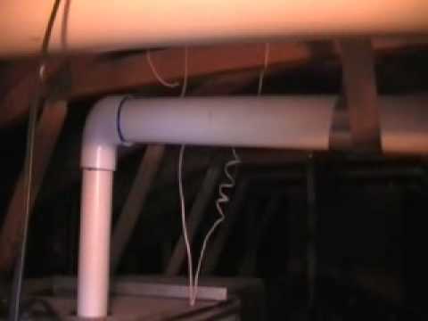 how to vent a furnace with pvc