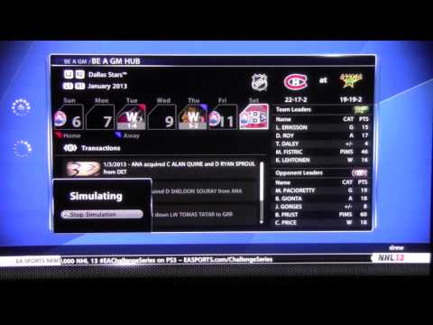 how to rebuild in nhl 13