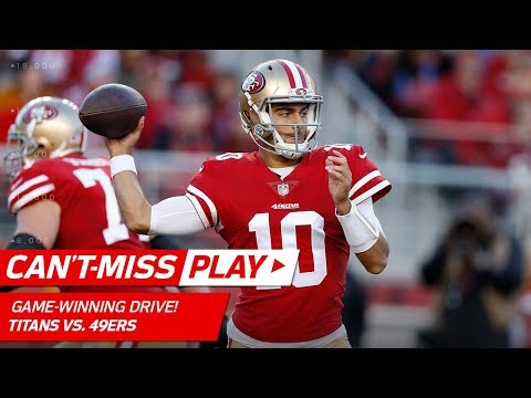 Video: Jimmy Garoppolo Leads Game-Winning Drive vs. Tennessee! | Can't-Miss Play | NFL Wk 15 Highlights