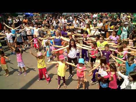Ecology Ottawa's Great Glebe Green Garage Sale Flash Mob 2012