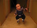 riverbaby - 5-month-old baby in his jolly jumper dancing to the celtic fiddling of natalie mcmaster
