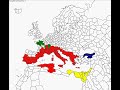 romans, saxons, franks, lombards ,carthagian gauls, celts, britons, germania, berbers, sarmatians, pontus, greeks, sassanid, and more factions