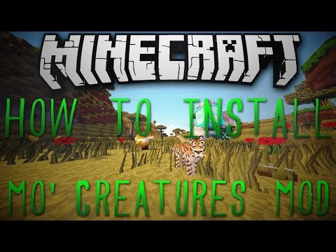 how to get mo creatures on minecraft